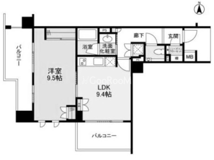 1LDK