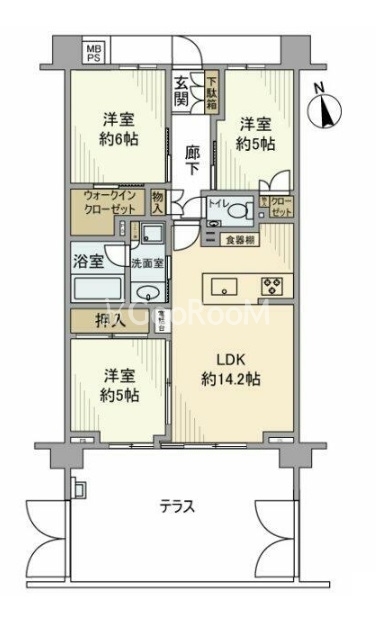3LDK