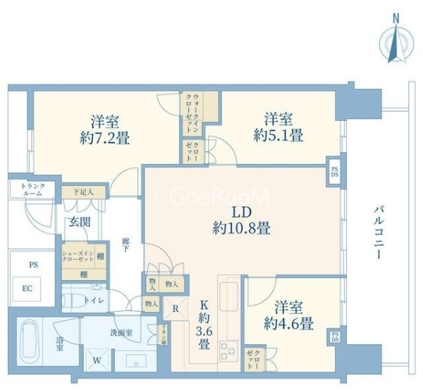 3LDK