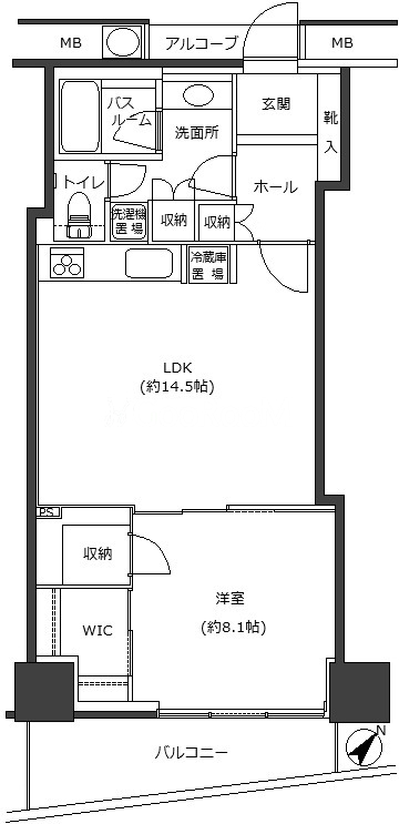 1LDK