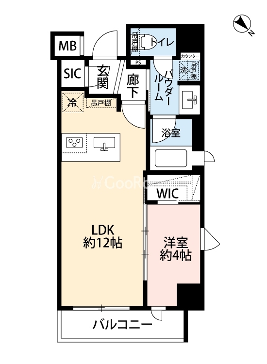1LDK
