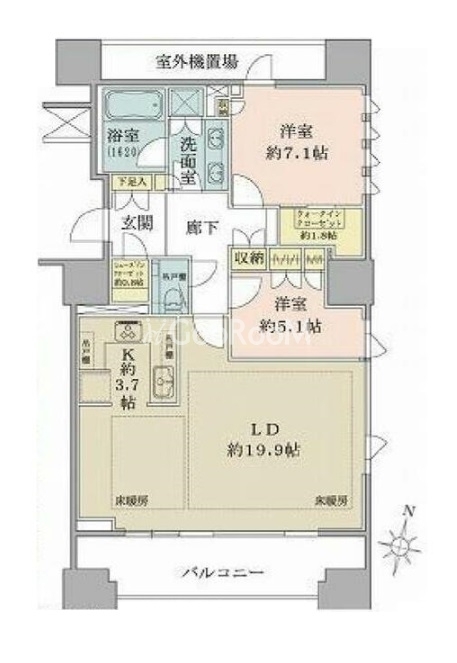 2LDK