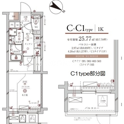 
									ディアレイシャス田園調布本町 Cタイプ