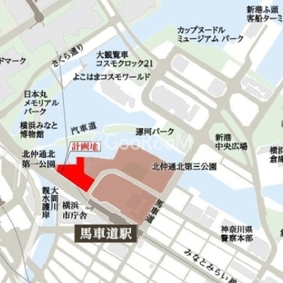 
									ラ・トゥール横浜 位置図